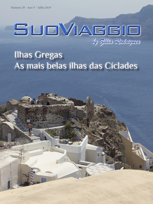 Capa SuoViaggio Revista N. 29 - Julho 2019 - Ano V